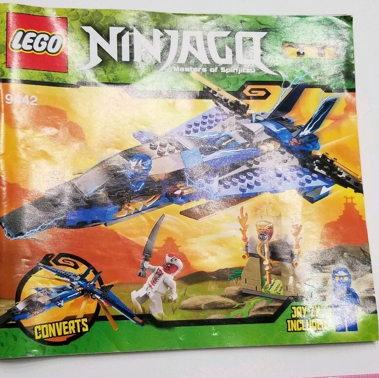 Lego Ninjago Manual Lot. Spinjitzu Movie Masters 9442 9558