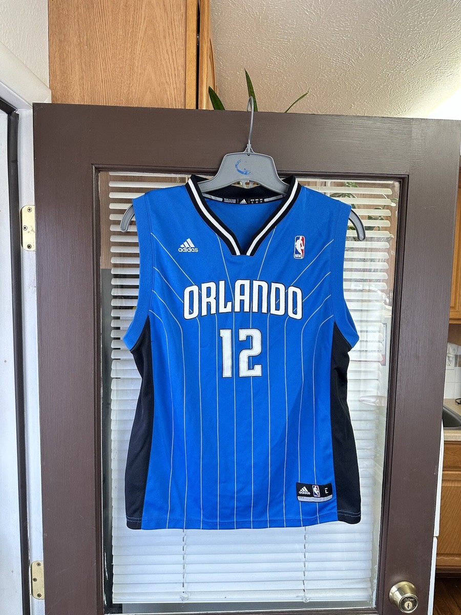 WOMENS Dwight Howard #12 Orlando Magic Pinstripe NBA Basketball