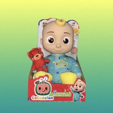 Cocomelon Musical Bedtime JJ Doll with Plush Tummy and Roto Head
