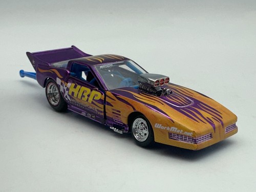 Muscle Machines Nitro Coupe Shark Attack 1992 Corvette Dragster, 1:64, Purple - Picture 3 of 12