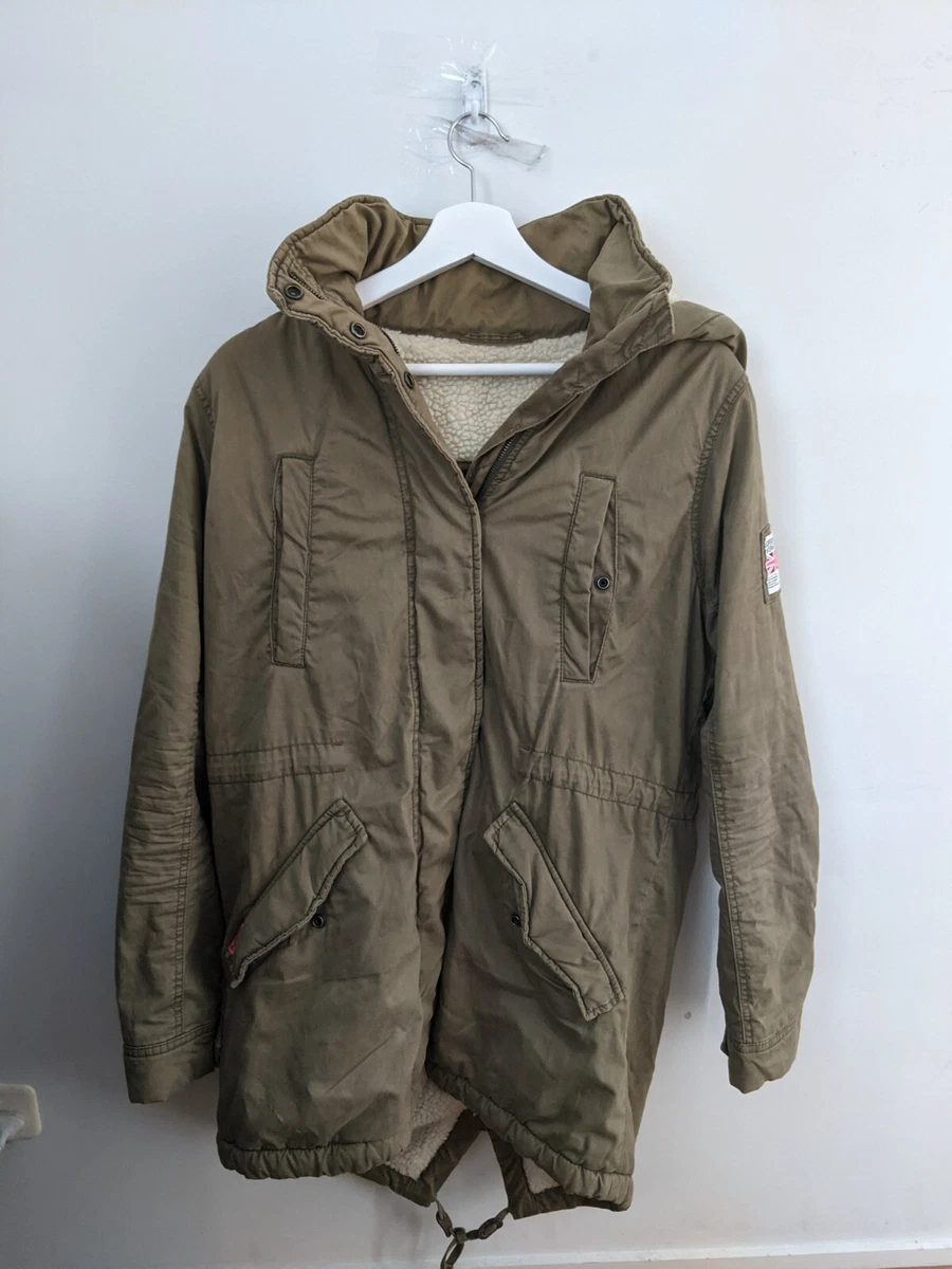 Mens green anorak clearance jacket