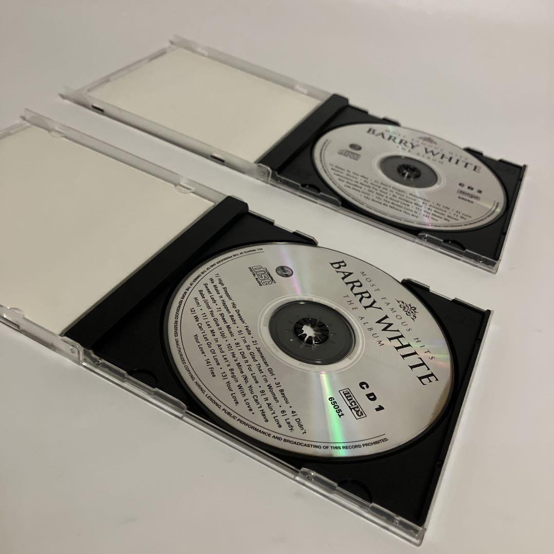 2CD輸入盤　バリー・ホワイト　MOST FAMOUS HITS 2CD輸入盤 バリー・ホワイト MOST FAMOUS HITS Barry White Most