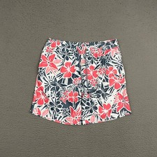 Maui and Sons Board Swim Trunks Mens XL Multicolor Floral Surf Casual Beach