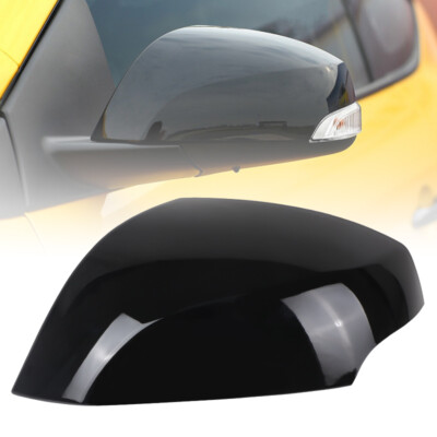 Left Side Wing Mirror Cover Cap Casing Black For Renault Fluence Laguna Megane