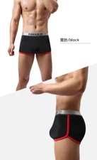 ZONBAILON Men's Underwear Comfortable Breathable Mid Waist Boxer Home Shorts