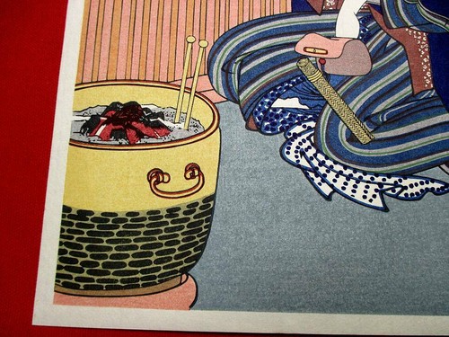 5-61 Kuniyoshi Japanese ukiyoe Woodblock print - Picture 4 of 5