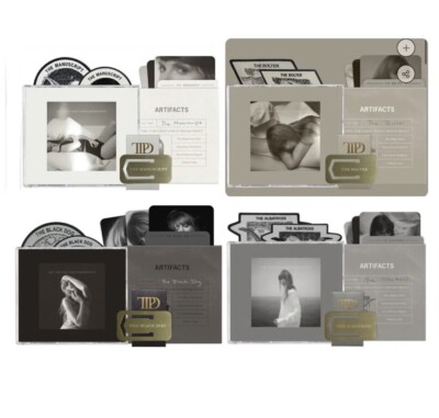 【美品】Taylor Swift TTPD Manuscript デラックス盤 Taylor Swift The Tortured Poets Department TTPD Collector's
