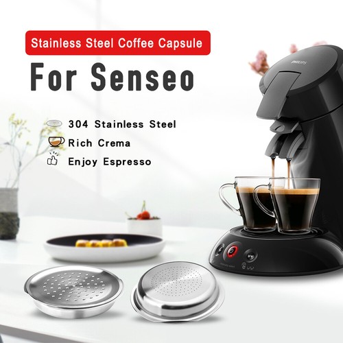 Reuseble 2pc Coffee Capsule Pod 