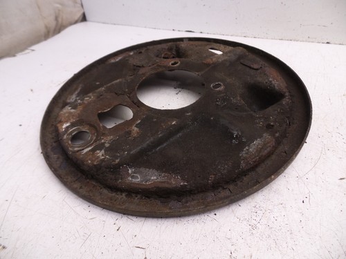 82-92 Camaro Firebird Original Rear Drum Brake Backing Plate Plates Dust Shields - Picture 9 of 19