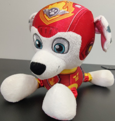 2013 Paw Patrol Spin Master Air Rescue Marshall Plush Stuffed 7'' Dog