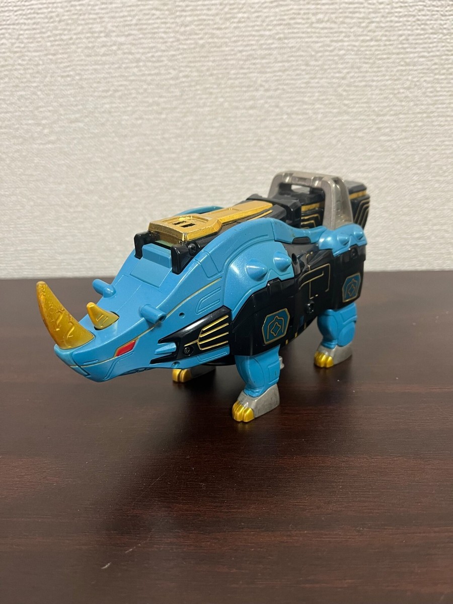 Power Rangers Wild Force Gaoranger DX Gao Rhino Megazord BANDAI