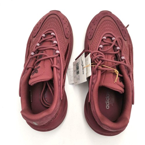 Adidas Damen Ozelia Originals Turnschuhe Sneaker Burgund - Größe UK 4,5 / EU 37 - Bild 4 von 8