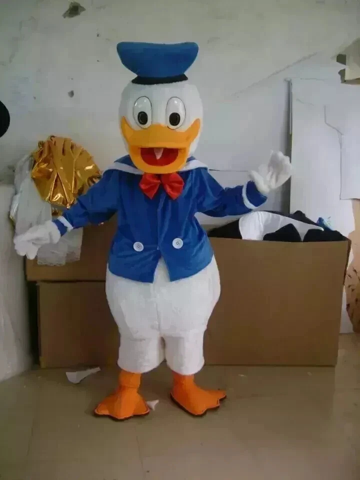 Halloween Lindo Pato Mascota Disfraz Adulto Fiesta Vestido Elegante Juegos con disfraces Trajes Navidad Foto 2 de 4