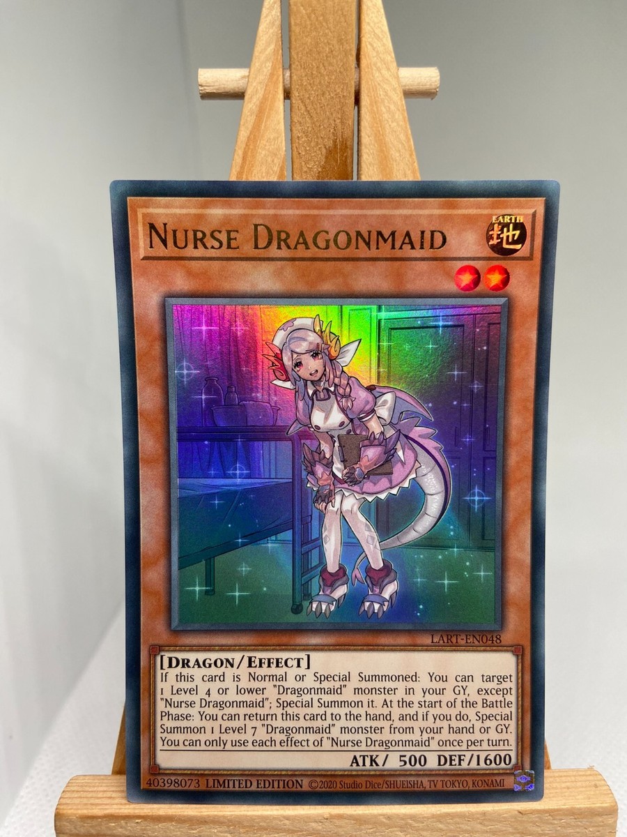 Nurse Dragonmaid - Ultra Rare Limited Edition LART-EN048 - NM - YuGiOh |  eBay