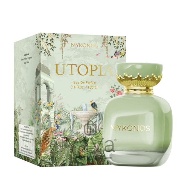 Mykonos Utopia Extrait Eau de Parfum EDP Vaporisateur de parfum 100ml