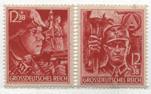 Germany 1945 Semi-Postals 2-12 + 38 pf unmounted mint NH  - 第 1/1 張圖片