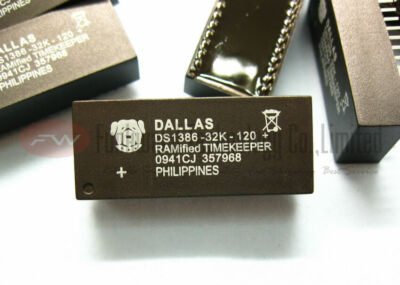 DALLAS DS1386-32K-120 DS1386-32K-120+ DS1386 TIMEKEEPER NVSRAM SRAM 120NS x 5PCS