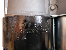 Delco Remy Starter Cdillac 1965-1966 OEM # 1107367 6G17 Date Coded