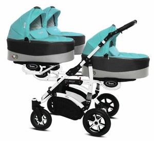 triplet stroller frame