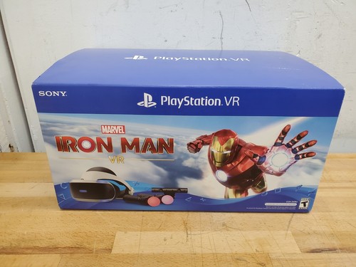 PlayStation VR Marvel's Iron Man VR Bundle Camera Headset Move Controllers NEW