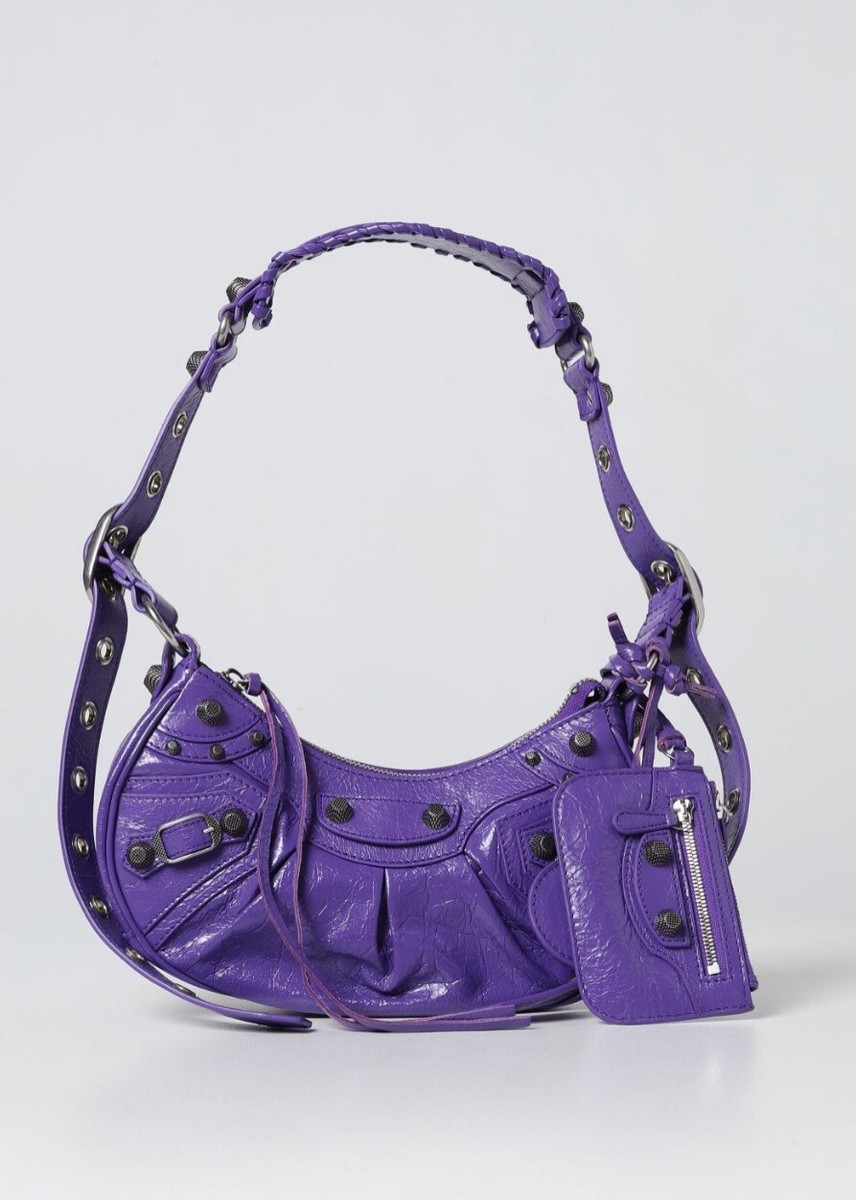 New Authentic $2550 Balenciaga Le Cagole XS Lambskin Leather New Authentic $2550 Balenciaga Le Cagole XS Lambskin Leather