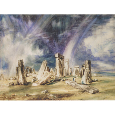 John Constable Stonehenge Leinwand Kunstdruck Poster