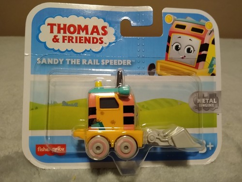 Fisher-Price Thomas & Friends Sandy The Rail Speeder Metal Engine NEW ARRIVAL