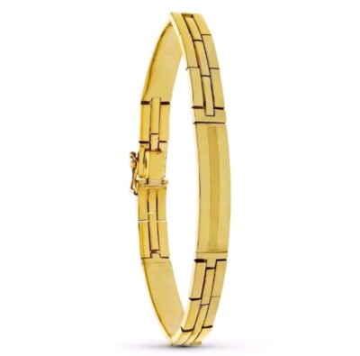 Bracelet En Or 18 Carats (750 Mls) - Modèle Esclave - 8,73 Grammes - Longueur 21 Cm - Neuf Avec étiquettes