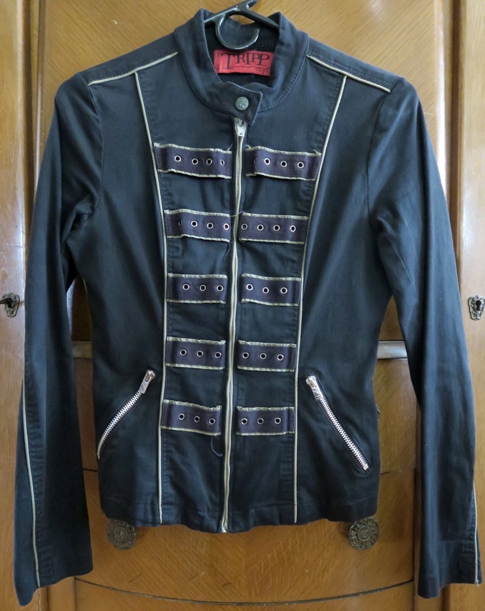 TRIPP NYC Military Jacket Black Coats, Jackets & Vests for Women