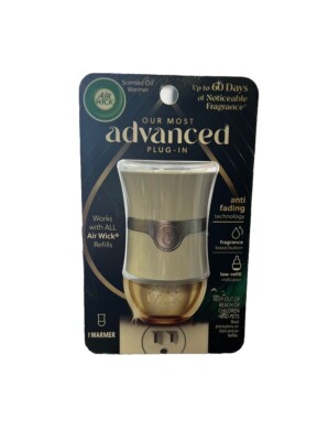 Air Wick Scented Warmer Advanced Plug-In, Works With All Air Wick Refills (1)