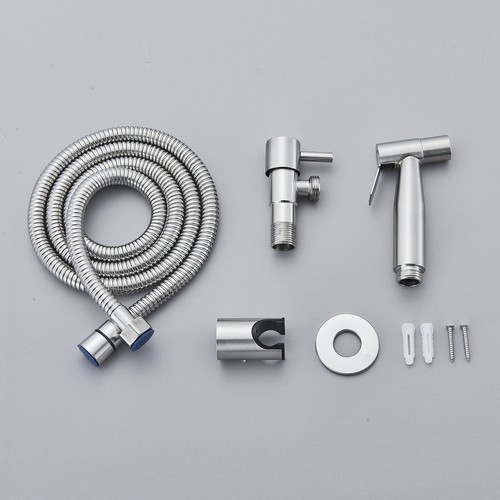 Spruzzatore doccia bidet acciaio inox doccia borse WC rubinetto igiene mano soffione doccia - Foto 112 di 112