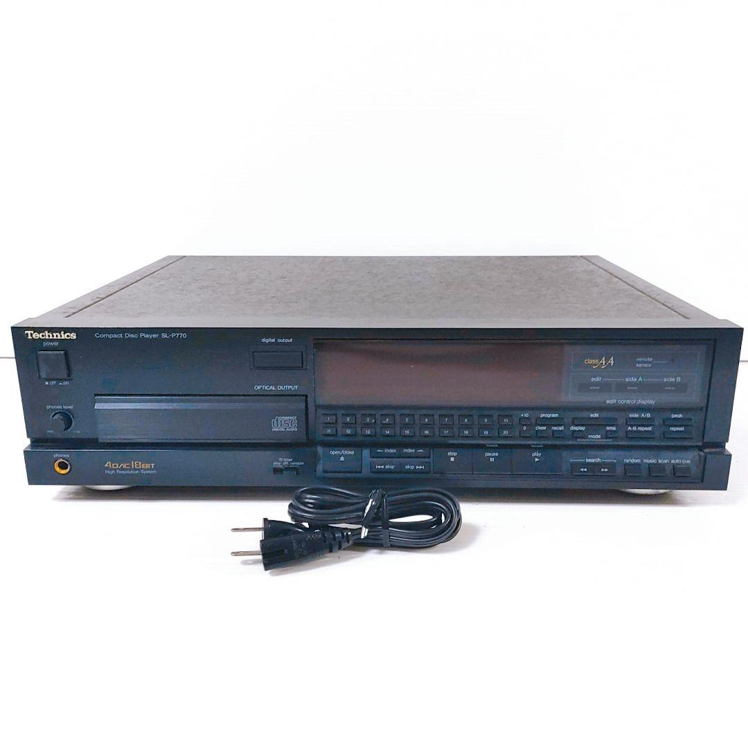 Technics SL-P770 Compact Disc 4DAC 18bit Digital audio used