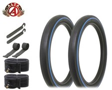 Alta 20X 2.125 WIDE TREAD BICYCLE BLUE LINE SLIK TIRE FITS S2 RIM STINGRAY 8PCS.