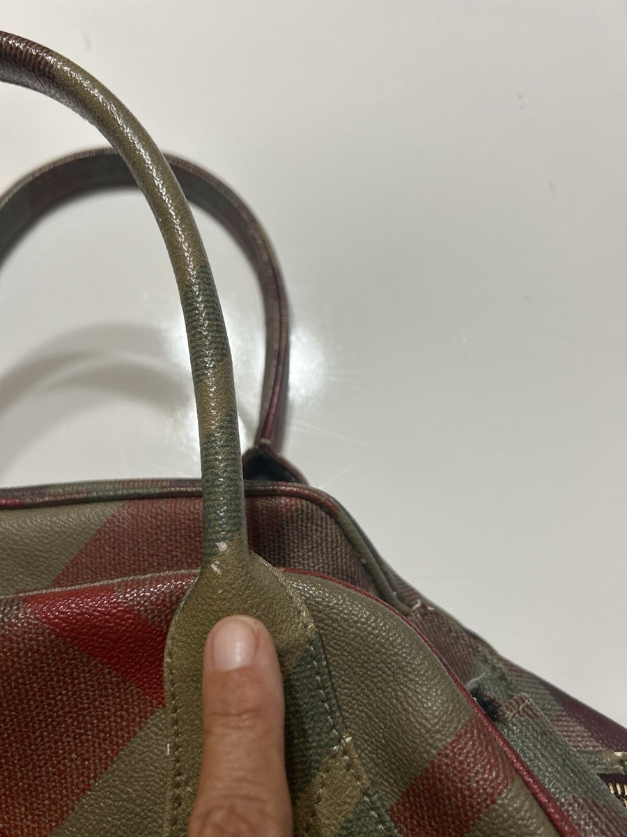 Vintage Vivienne Westwood Leather Tartan Handbag Plaid Derby Vintage Vivienne Westwood Leather Tartan Handbag Plaid Derby