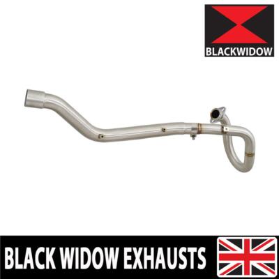 DRZ 400 S/SM 2000 - 2024 Auspuffkrümmer Downpipe + Verbindungsrohr