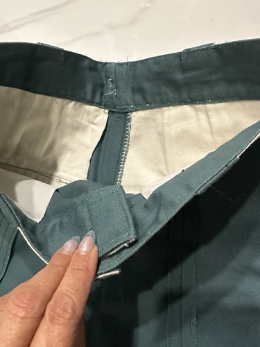 Pantalones Dickies Marca Japonesa Inside Out Talla 28c Verde - Imagen 6 de 16