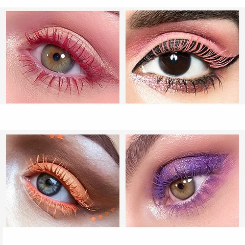 4D 9 Color Mascara Long Thick Waterproof Non-smudge Fast Dry Eyes Makeup AU - Picture 3 of 18