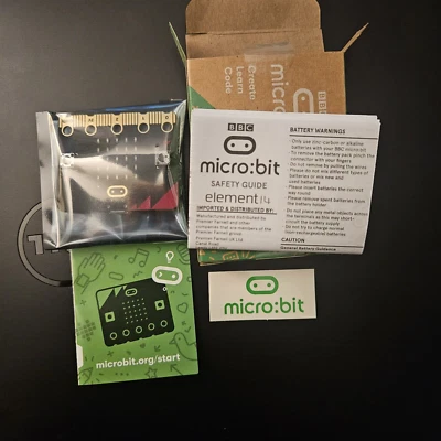 BBC Micro:Bit v2 Single Board Computer- Get Creative And Learn To Code Brand New