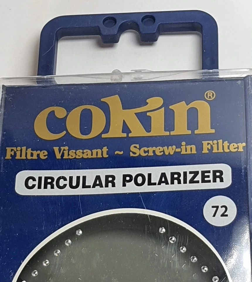 Cokin 72mm Circular Polarizer CPL Glass Lens Filter P-CL 72 mm 72 PL-C France - Image 3 of 4