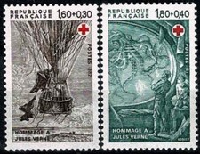 FRANCE 1982  CROIX ROUGE  YT n° 2247 et 2248  Neufs ★★ luxe / MNH (A)