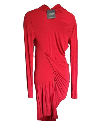 donna karan burgundy dress Donna Karan Women's Sequin Long-Sleeve Gown - Elderberry