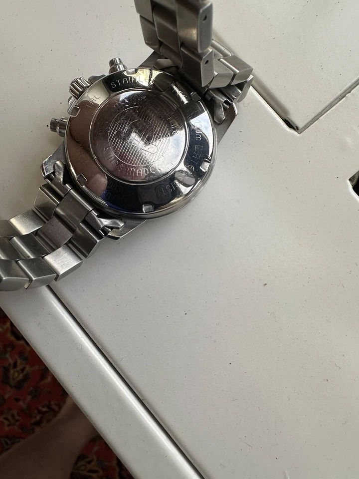 MAURICE LACROIX Chronograph  Automatic Black Dial Stainless Steel Watch - Image 3 of 3