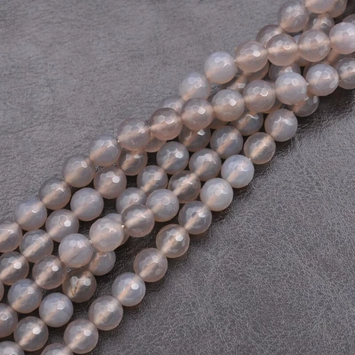 Wholesale Natural Gemstone FACETED Round Spacer Loose Beads 4MM 6MM 8MM 10MM - Picture 122 of 135