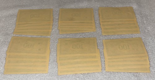 1998 Monopoly Deluxe Edition Game 30 Beige $100 Bills Replacement Pieces - Picture 2 of 4