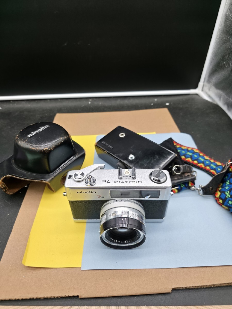 Minolta Hi-Matic 7s Rangefinder 35mm Film Camera From JAPAN | eBay