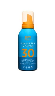 Evy Technology Sonnenschutzmousse LSF30 (150ml) | 5* UVA einfache Anwendung