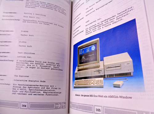 COMMODORE AMIGA -- DAS GROSSE AMIGA JAHRBUCH 1987 (COMMODORE - BUCH) #3DE - Picture 6 of 9