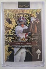 Ryan Williams 1/1 J B&H Gold & Black 2024 5 Card Draw Stacked Deck Wild Card