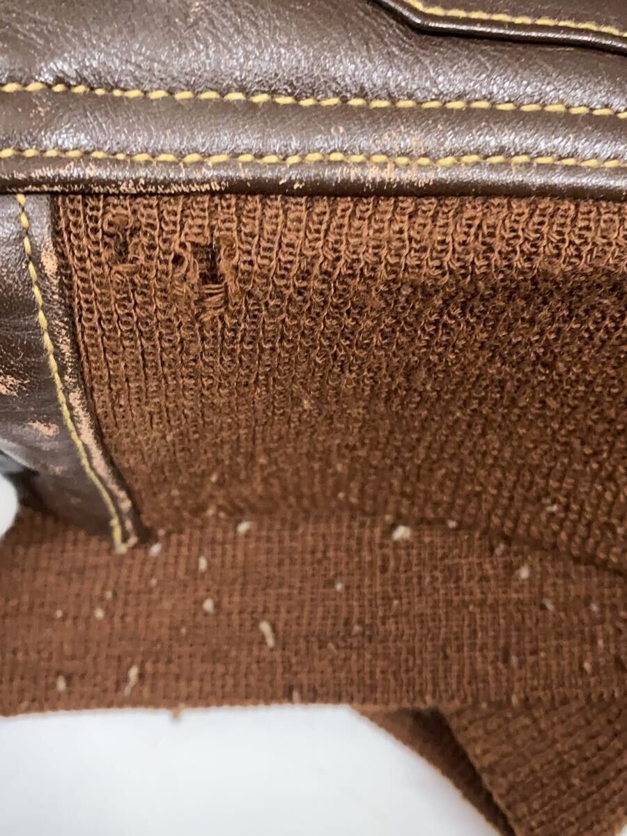 Buzz Rickson’s Flight Jacket 38 Horsehide Brown L… - image 6