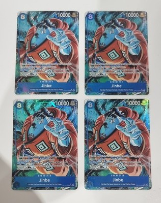 4x Jinbe (OP14-049) (V.2)  Playset Alt Art One Piece TCG English